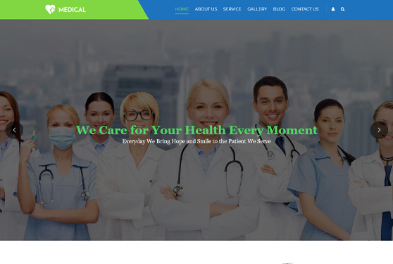 Medical+Health+WordPress+Theme